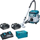 マキタ(makita) VC866DZ+A-68317 充電式集塵機 乾式専用 集塵容量8L パワーソースキットSH1 18V+18V=36V【バッテリー/充電器セット】