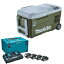 マキタ(makita) CW001GZO+A-67094 充電式冷温庫+パワーソースキット2 オリーブ 18V/40V/100V/シガーソケット【バッテリー/充電器セット】 150,000円