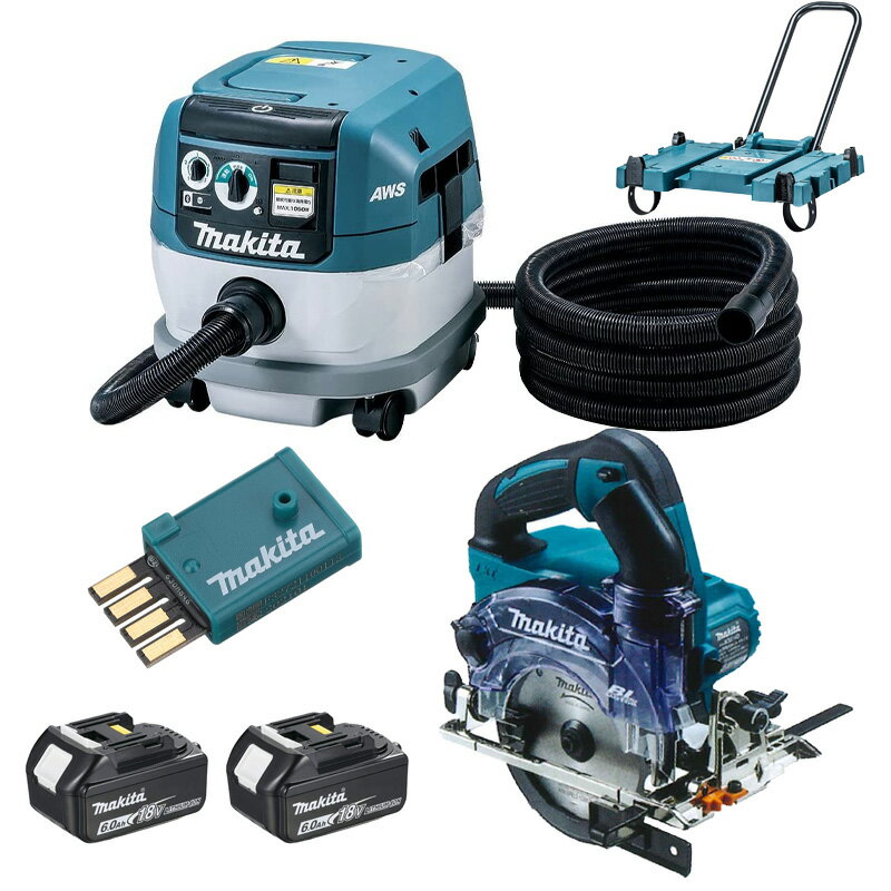 ޥ(makita) ̵Ϣưе+125mmżɿХޥΥå VC0840+KS514DRGX+A-66151+A-65115 AWSڥХåƥ꡼2/Ŵ糧åȡ