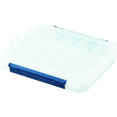 リングスター　スーパーピッチ5.5mmL/R　SPW−2310クリア　SPW-2310-C　仕切板6枚付　外形寸法:234×195×40　工具箱　小物入れ