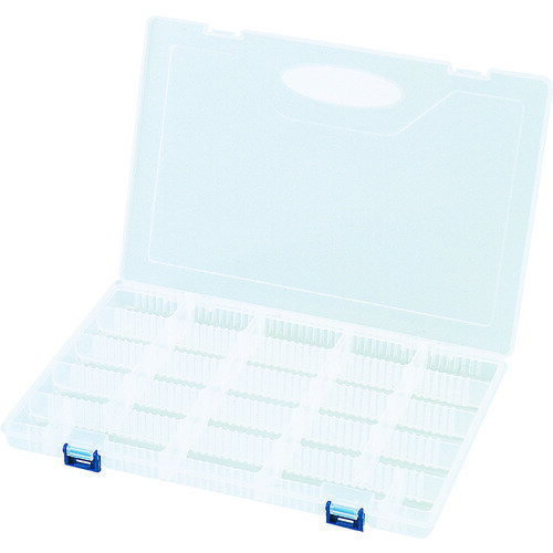 リングスター　スーパーピッチ5.5mm　SP−3000Sクリア　SP-3000S-C　仕切板20枚付　外形寸法:300×206×28..