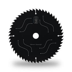 190mm×1.6mm×52P×20Φ 用途 集成材、一般木材 構造用合板等に 特徴 切ってみーな！フッ素シリーズは、デュポン社の特殊塗料を使用しています。 フッ素コーティング塗装で、ヤニ等がつきにくく、作業性UPするチップソーです。 一般切断加工に優れた超硬チップで、耐久性・耐摩耗性をグーンとUP!! ダブルスリット採用で、消音効果が倍増！住宅地等の音の出せない所での作業が可能