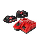 ミルウォーキー M18 HNRG-532 JP M18 FUEL 3.0Ah+5.0Ah スタートキット【バッテリー2個/充電器セット】
