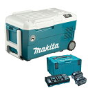 マキタ(makita) CW001GZ+A-72039 充電式冷温庫+パワーソースキットXGT6 ブルー 18V/40V/100V/シガーソケット【バッテリー/...