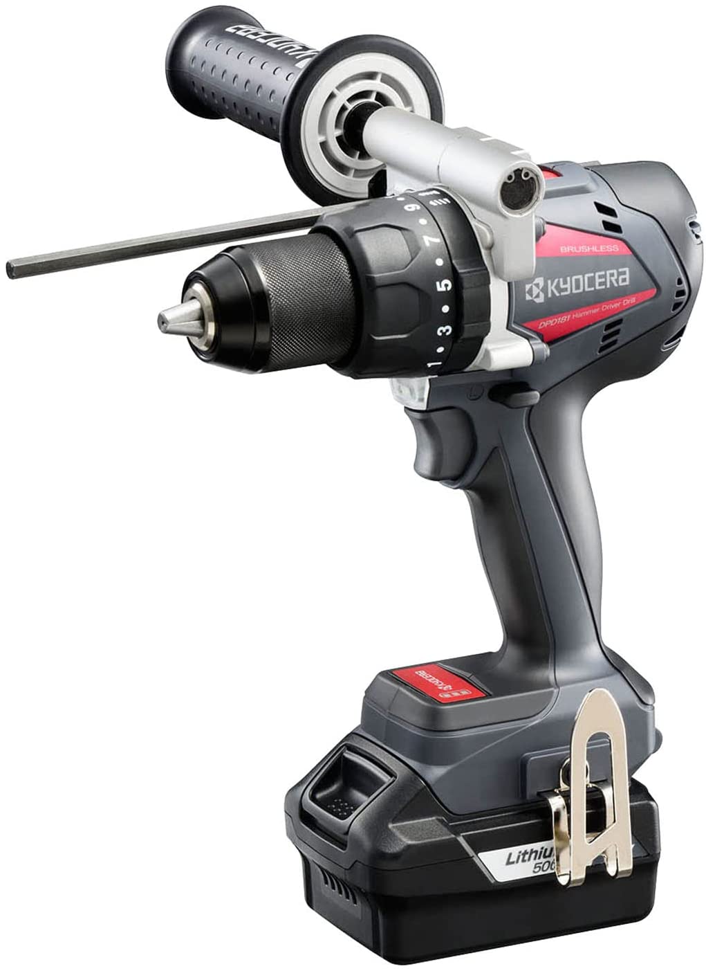 京セラインダストリアルツールズ 充電式振動ドライバドリル DPD181L5 18V【バッテリー/充電器セット】N..