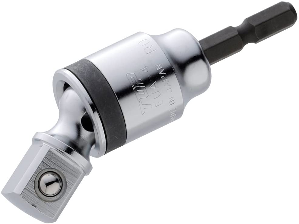 TOP工業(トップ工業) 電動ドリル（インパクト）用ユニバーサルソケットアダプター 4分角 EUA-4 差込角..