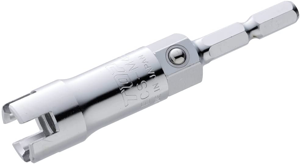TOP工業(トップ工業) 電動ドリル（インパクト）用蝶ネジソケット ECS-M45 M4 M5用蝶ネジ回し 電動手動..
