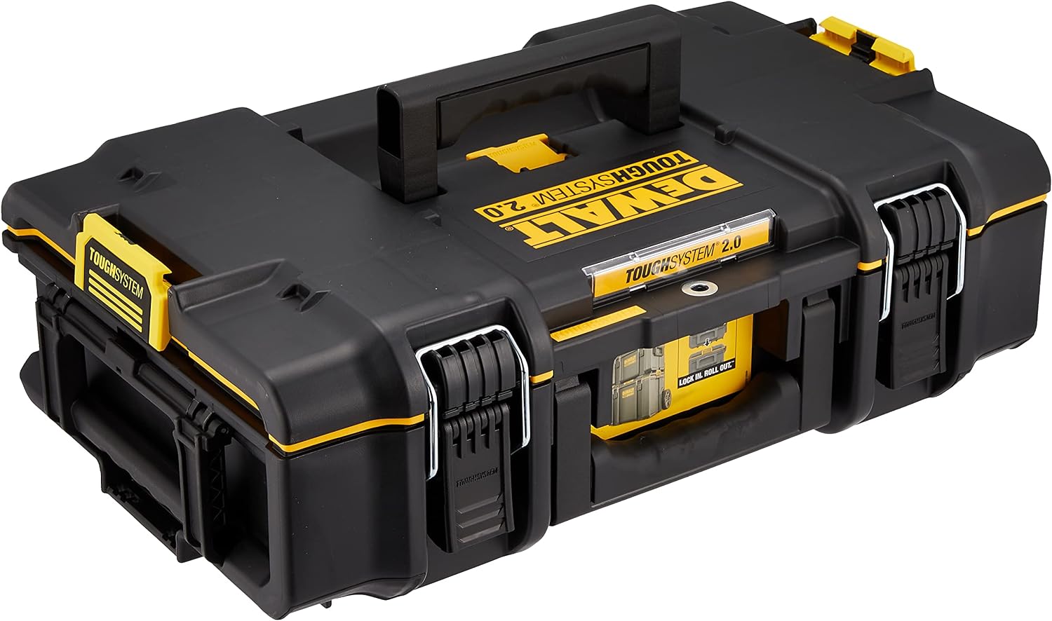 デウォルト(DEWALT) タフシステム2.0 システム収納BOX Sサイズ 工具箱 収納ケース ツールボックス DS165 積み重ね収納 DWST83293-1 1