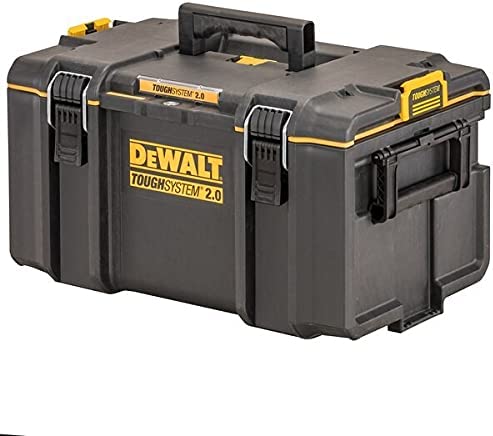 デウォルト(DEWALT) タフシステム2.0 システム収納BOX Mサイズ 工具箱 収納ケース ツールボックス DS300 積み重ね収納 DWST83294-1