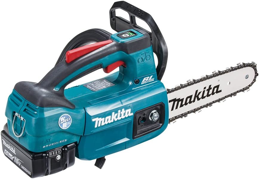 マキタ(makita) MUC204DRGX 充電式チェーンソー 青 【ガイドバー200mm】 18V 6.0Ah