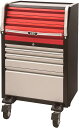【法人送料無料】京都機械工具(KTC) ローラーキャビネット(8段8引出し) EKX-118 直送品 代引不可