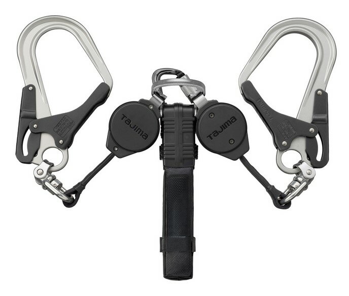 タジマ(TJMデザイン) 新規格 ハーネス用ランヤード VR150L ダブルL8 ライヤードのみ【A1VR150L-WL8】