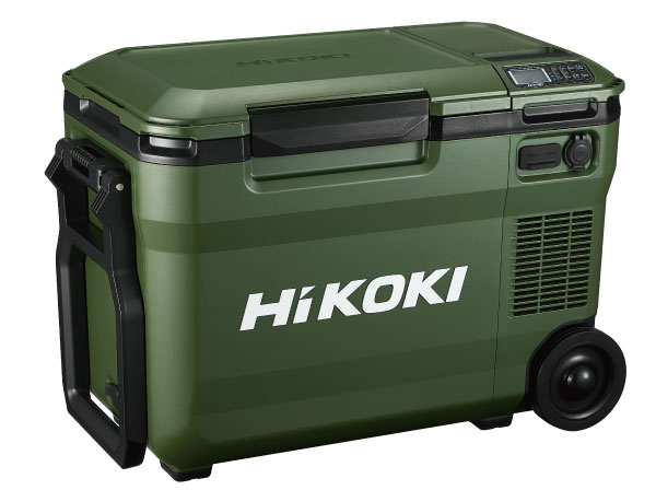 HiKOKI(ハイコーキ) 18V コードレス冷温庫 UL18DBA(WNGZ) 25L大容量 -18℃〜+60℃設定可 3電源対応 2部屋モード搭載 フォレストグリーン バッテリー別売 メーカー1年保証付き