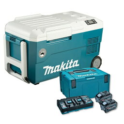 マキタ(makita) CW001GZ+A-74859 充電式冷温庫+パワーソースキットXGT10 青 18V/40V/100V/シガーソケット【バッテリー/充電器セット】