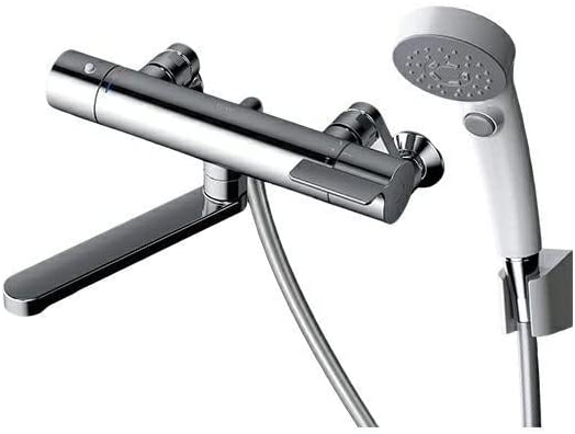 TOTO 浴槽用水栓 TBV03402J1 壁付サーモスタット混合水栓（コンフォートウエーブクリック、調圧弁）