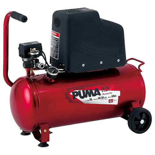 SK11(藤原産業) オイルレス エアーコンプレッサー SR-102 タンク容量 30L SR-L30MPT-01