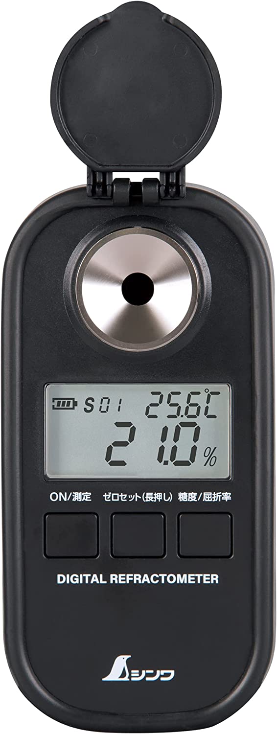 シンワ測定 デジタル糖度計 0-93% 防塵防水 社交タイプ 70183