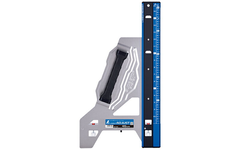 シンワ測定 丸ノコガイド定規 エルアングル Plus アジャスト 45cm 併用目盛 73180(4)