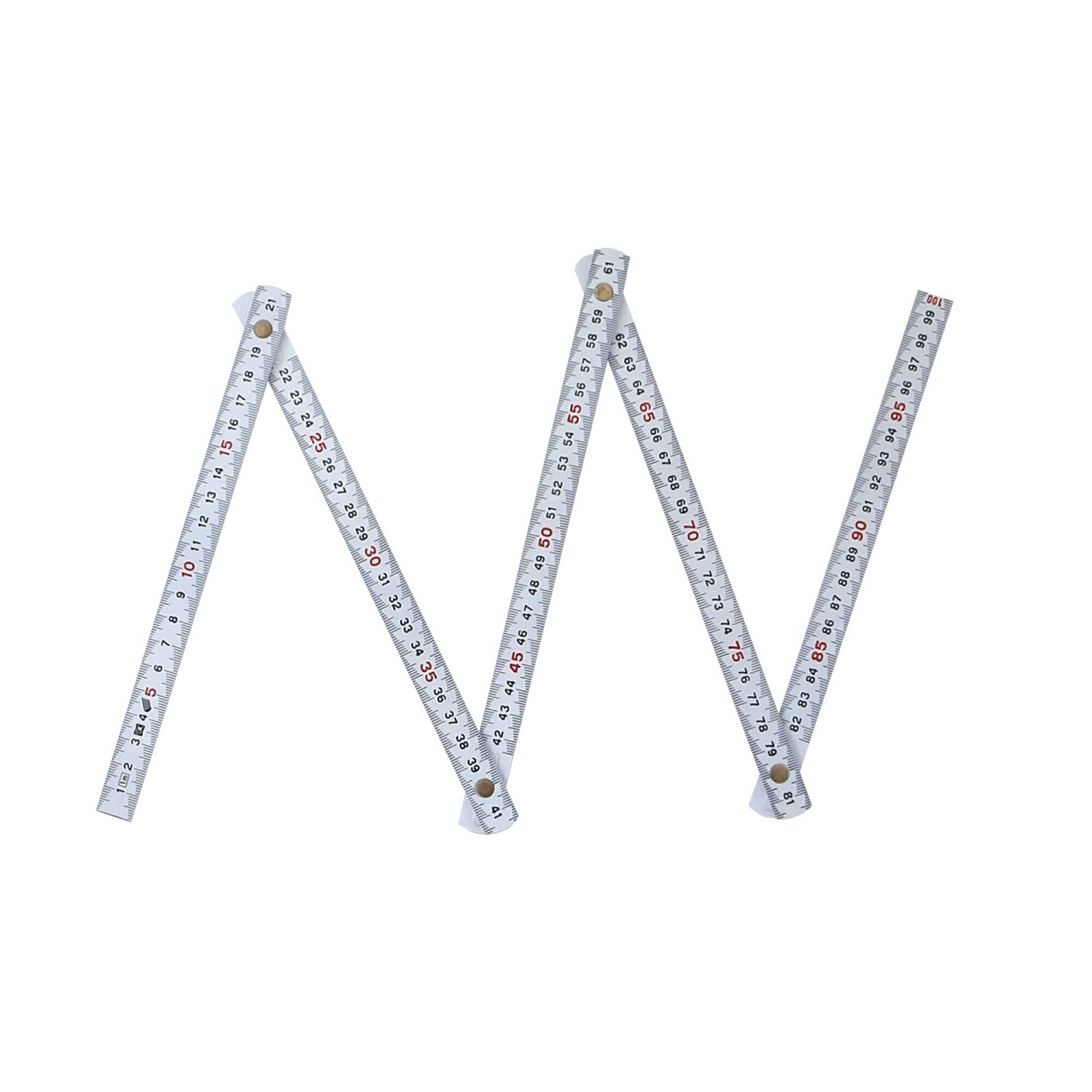 SK ファイバー折尺 快段目盛 1m PFR-100CKD 寸法測定に 新潟精機