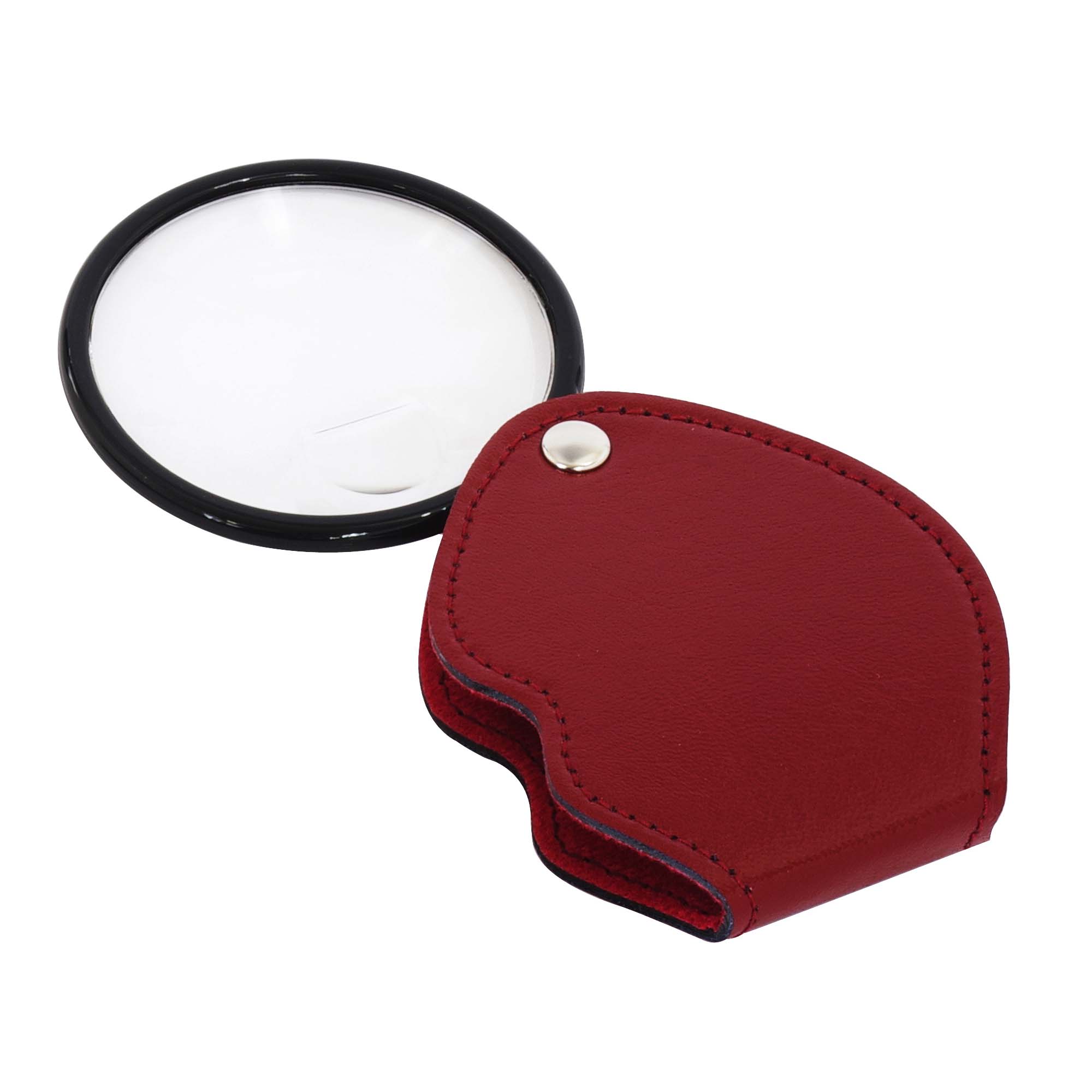 BeHAUS ポケットルーペ 二重焦点レンズ 65mm No.3122-P 拡大鏡として 新潟精機