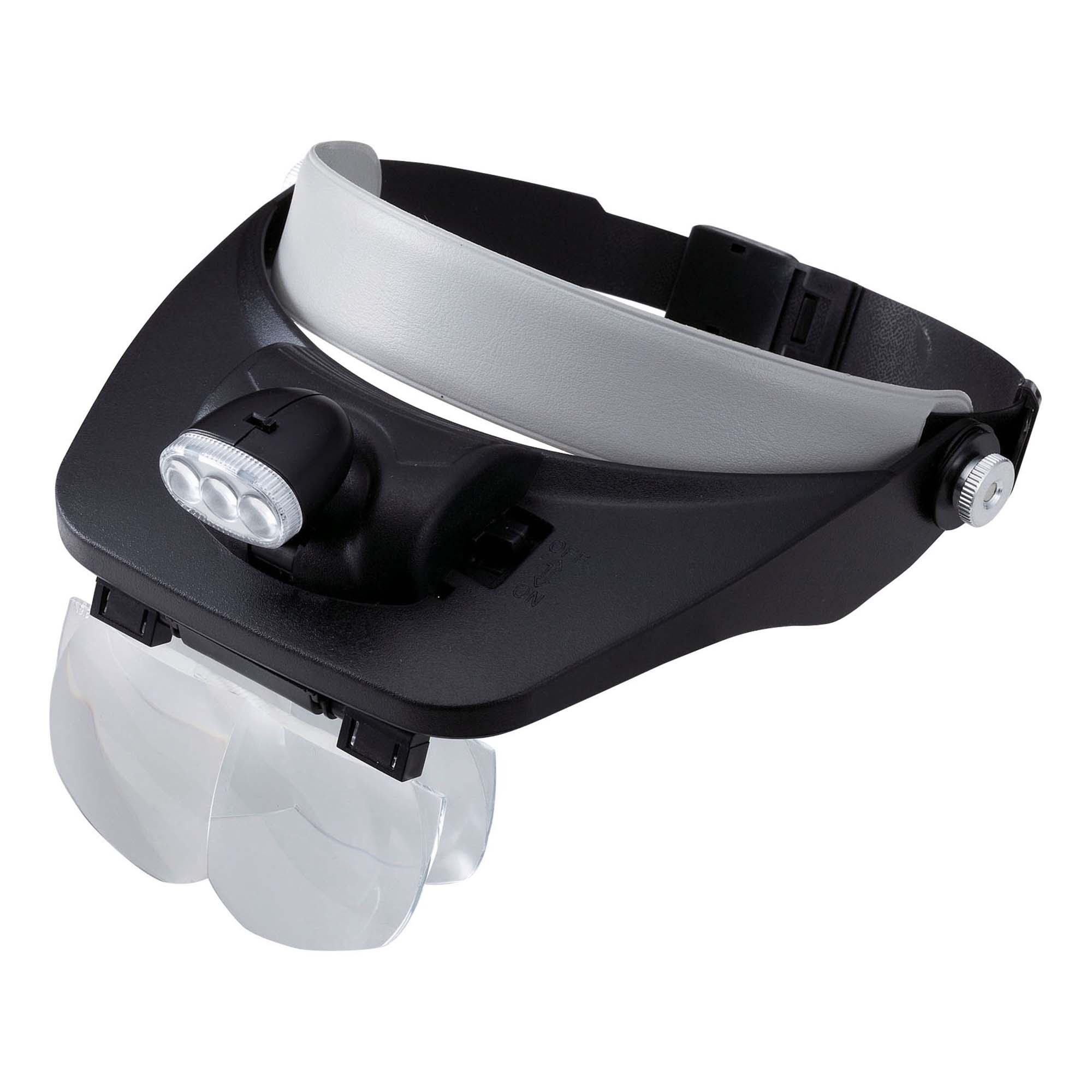 SK LEDヘッドルーペ HL-LED 組み立て、検査、読書などに 新潟精機