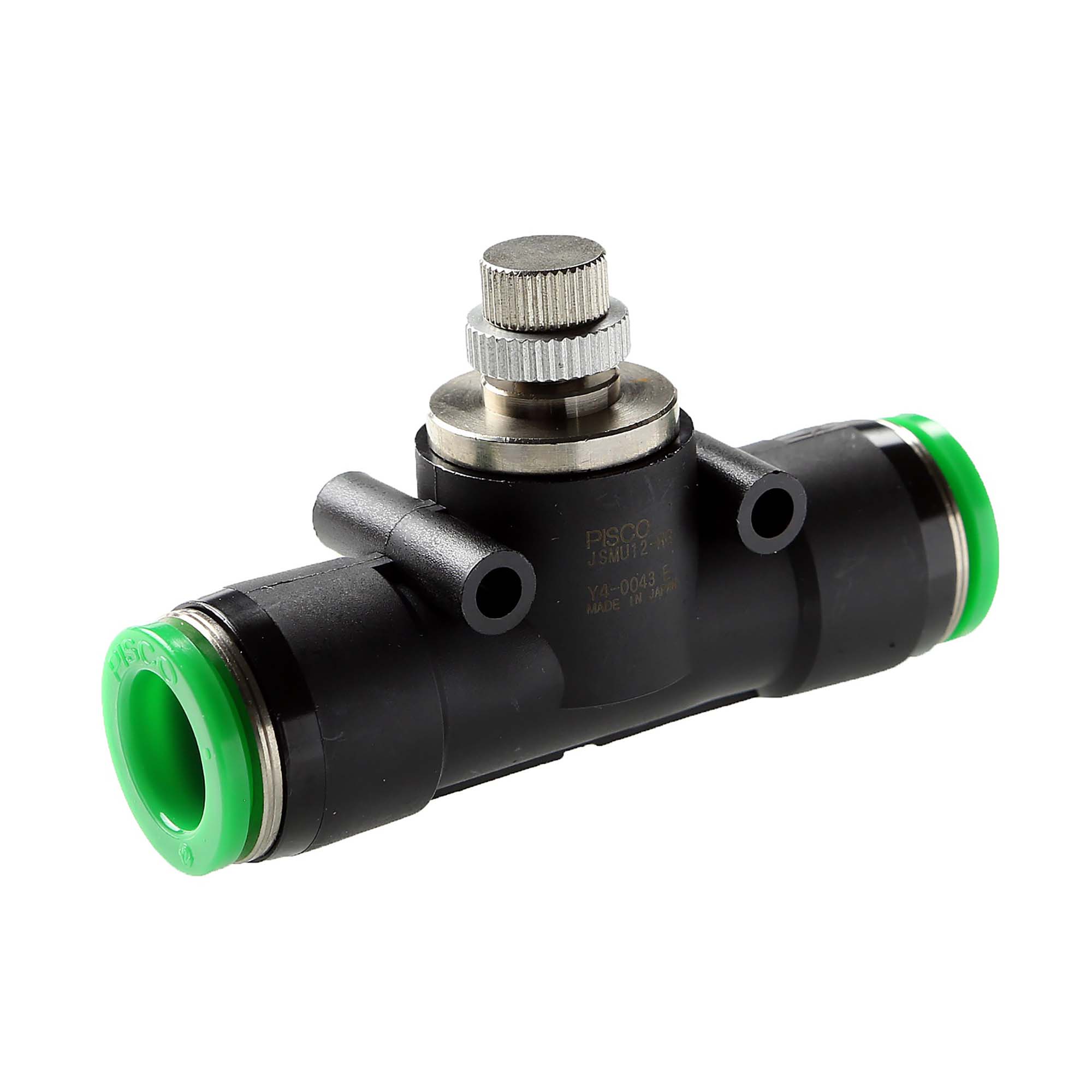 BeHAUS スピードコントロール JSMU12 チューブ配管内の速度制御弁、チューブ同士の接続として 新潟精機