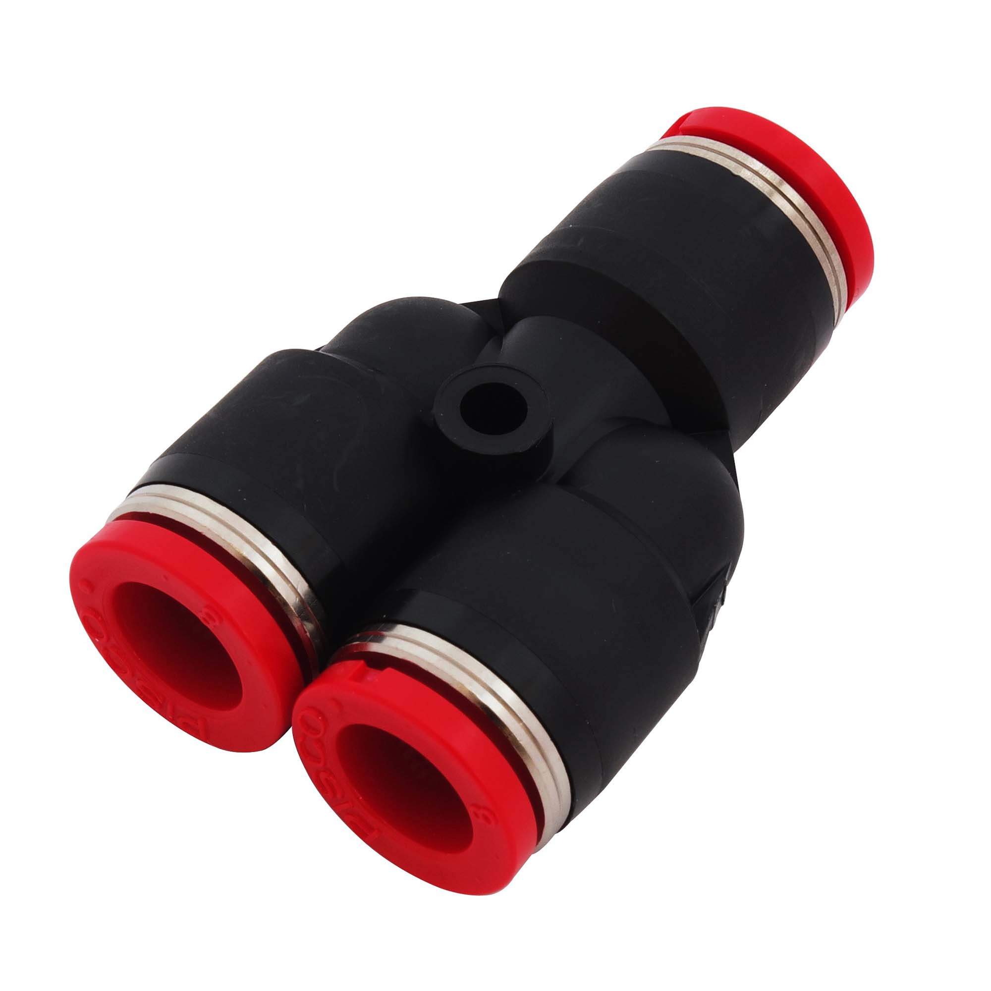 BeHAUS チューブ用ワンタッチ継手 ユニオンY PY8 チューブ配管のY型流路分岐、チューブ同士の接続として 新潟精機