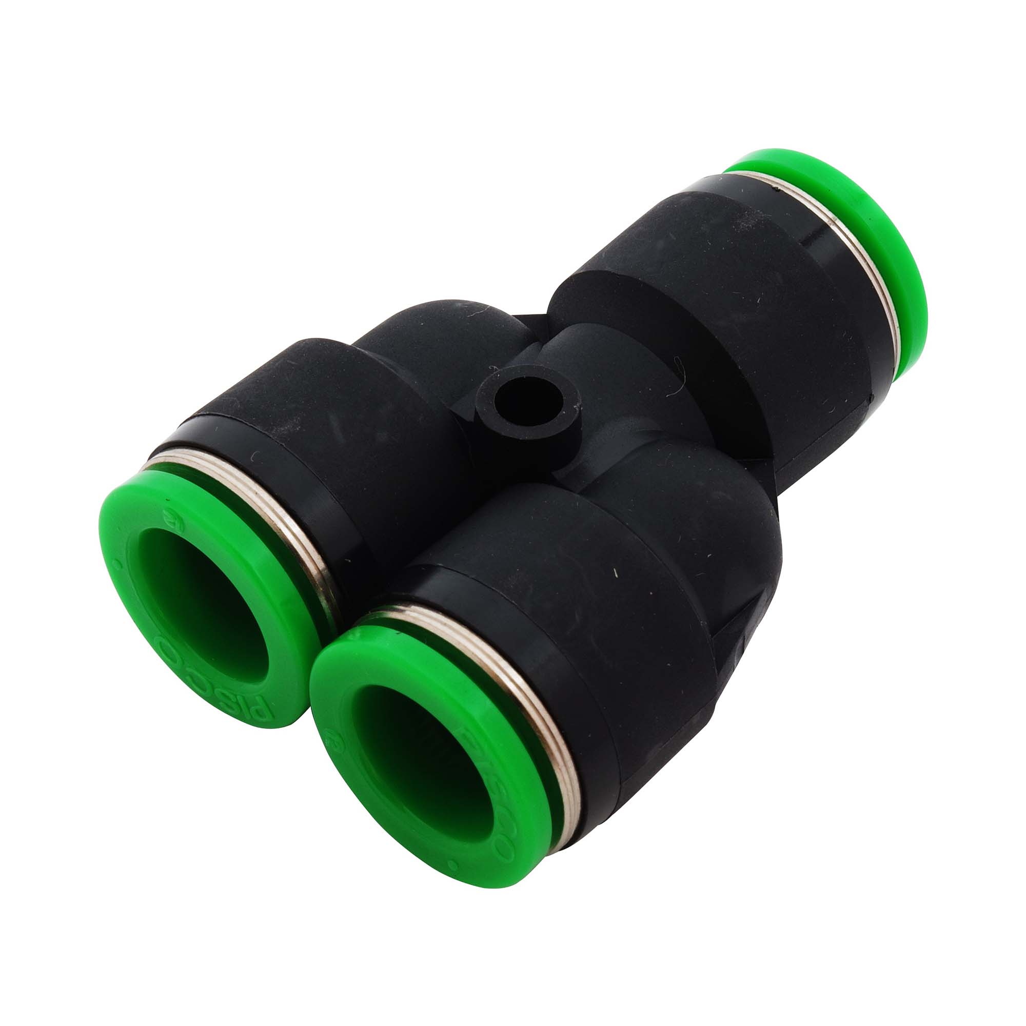 BeHAUS チューブ用ワンタッチ継手 ユニオンY PY12 チューブ配管のY型流路分岐、チューブ同士の接続として 新潟精機