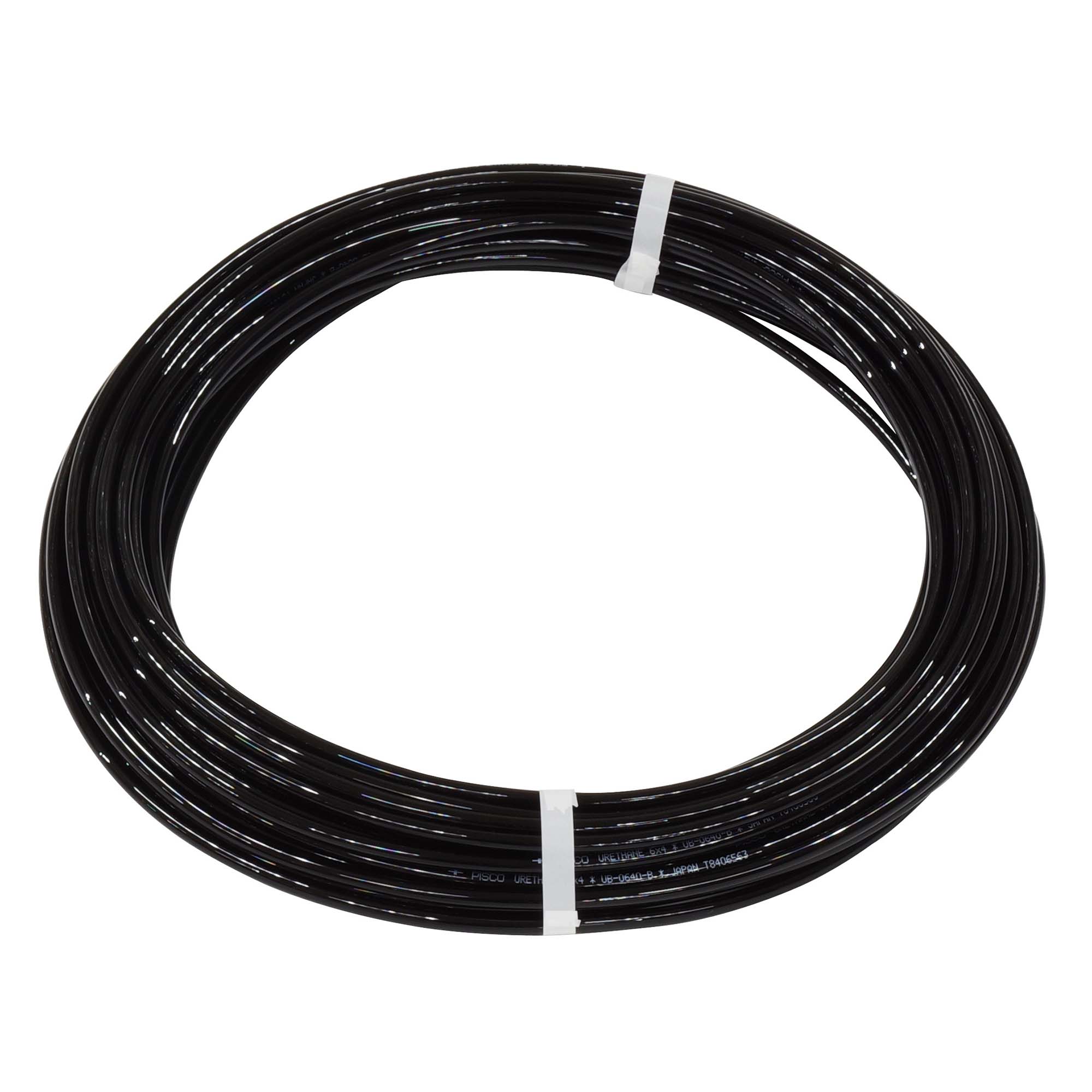 PISCO ポリウレタンチューブ 6mmx20m 黒 UB0640-20-B チューブ配管として 新潟精機