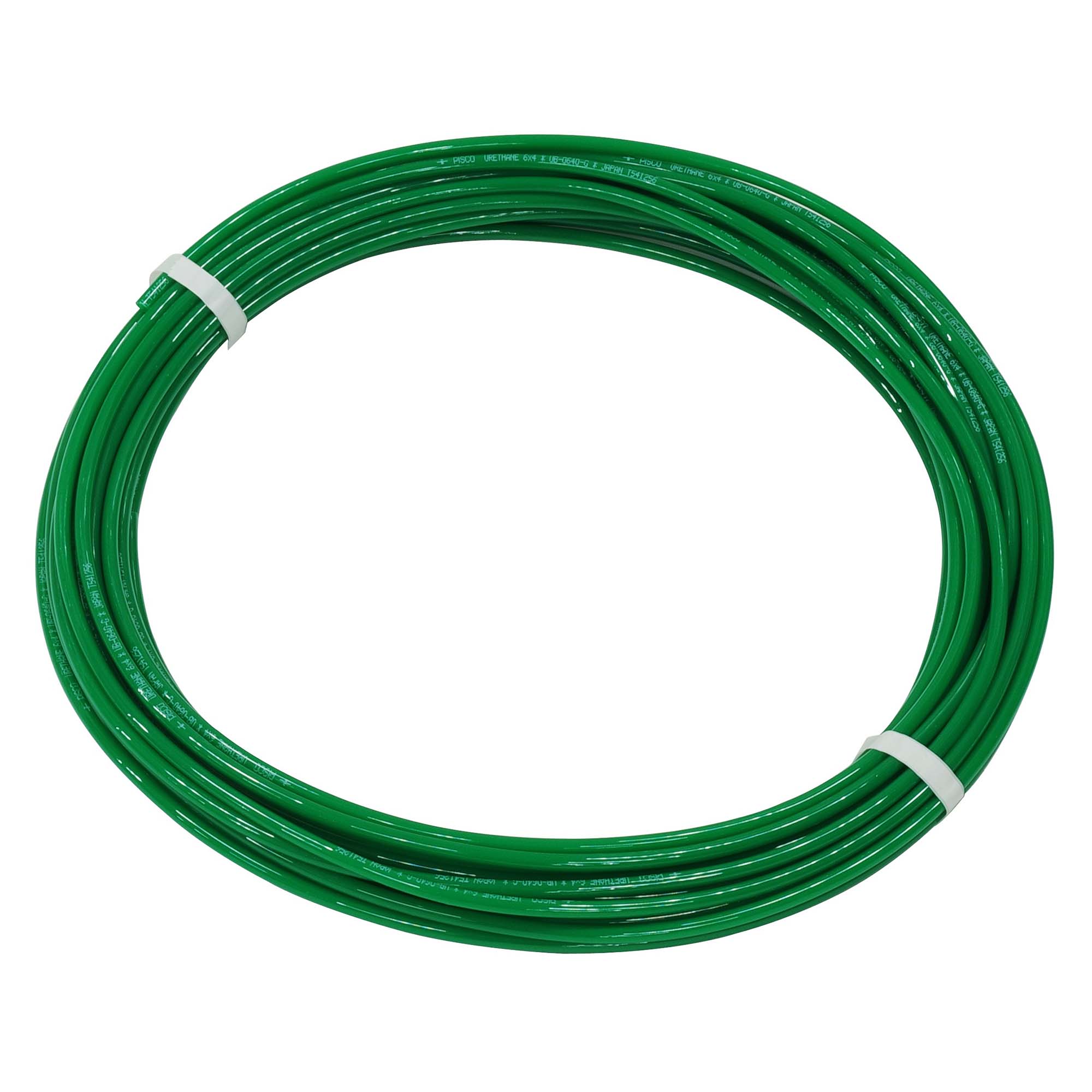 PISCO ポリウレタンチューブ 6mmx20m 緑 UB0640-20-G チューブ配管として 新潟精機