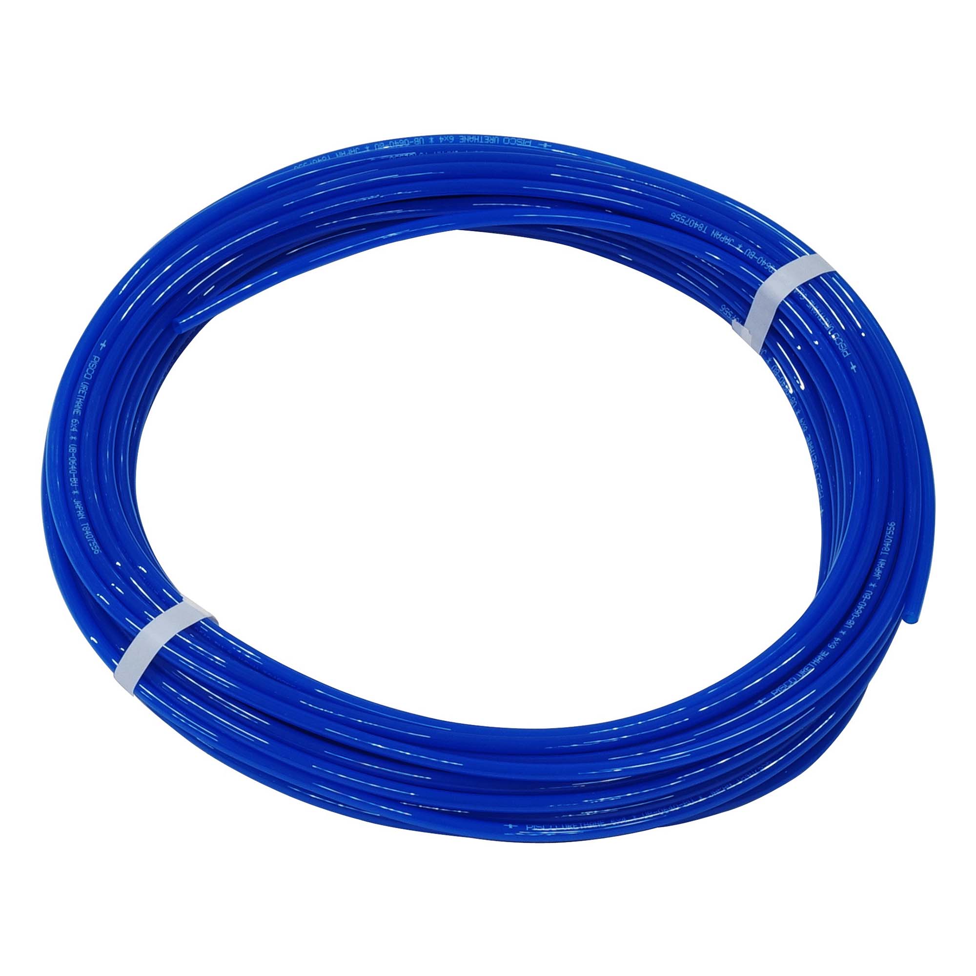 PISCO ポリウレタンチューブ 6mmx20m 青 UB0640-20-Bu チューブ配管として 新潟精機