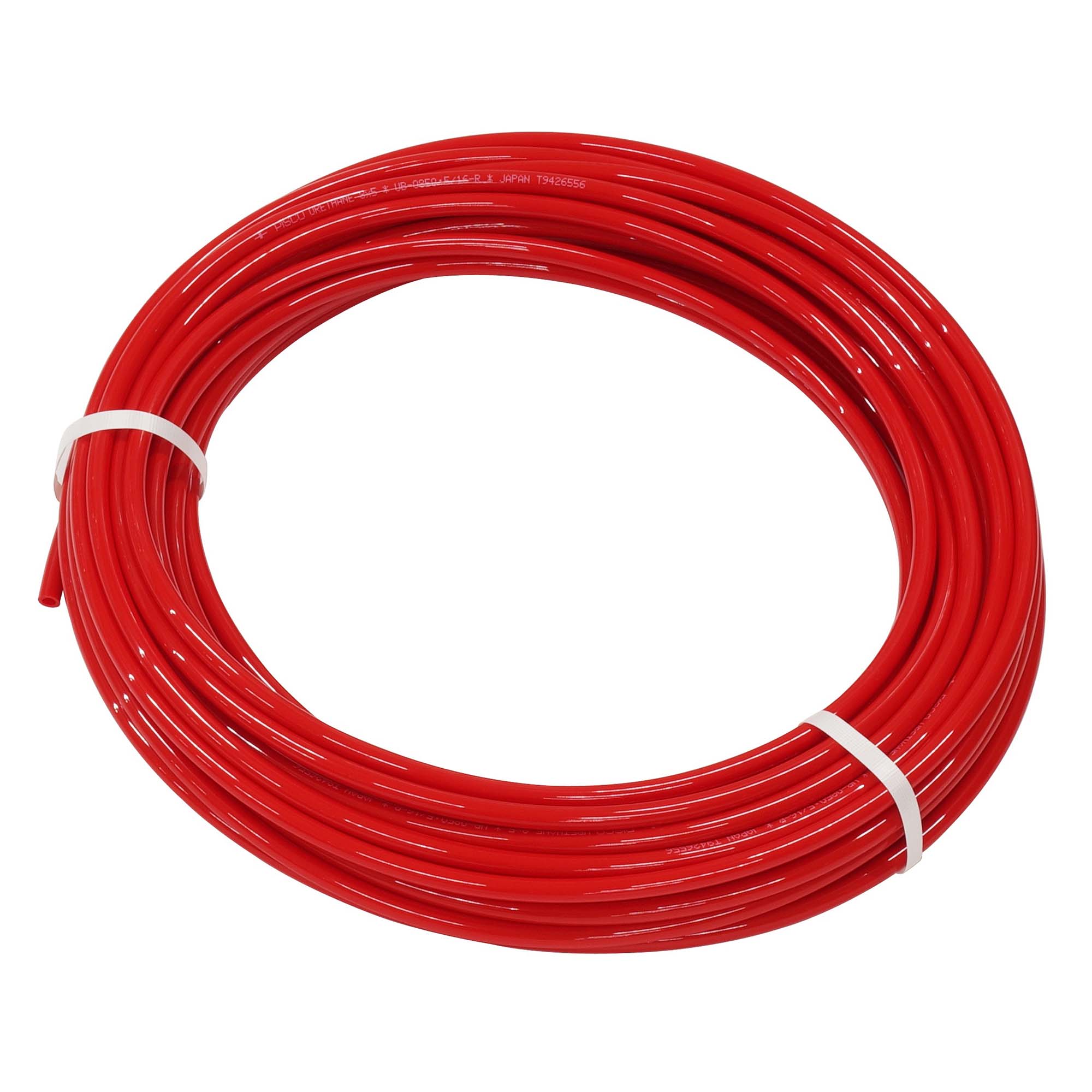 PISCO ポリウレタンチューブ 8mmx20m 赤 UB0850-20-R チューブ配管として 新潟精機