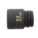 SSPOWER 薄口インパクトレンチソケット ショート 27mm IMS-27S ナット、ボルトの締め付けに パオック