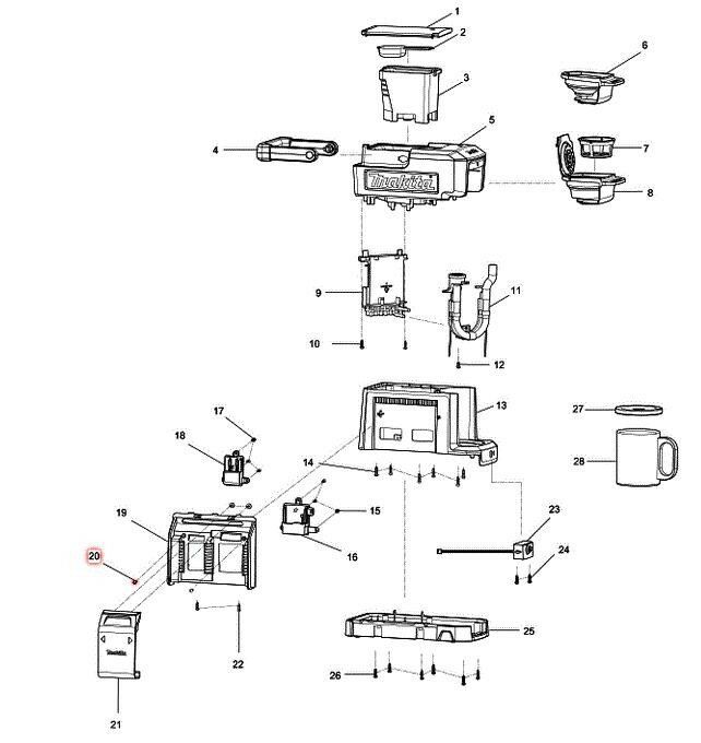 マキタ(makita) 部品 十字型ネジ3X10...の商品画像