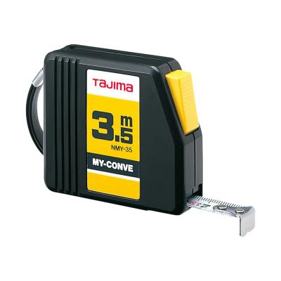 タジマ(TJMデザイン) マイコンベ 3.5m メートル目盛 ブリスター NMY-35BL ボタンを押して引き込む、ストップタイプ(4)