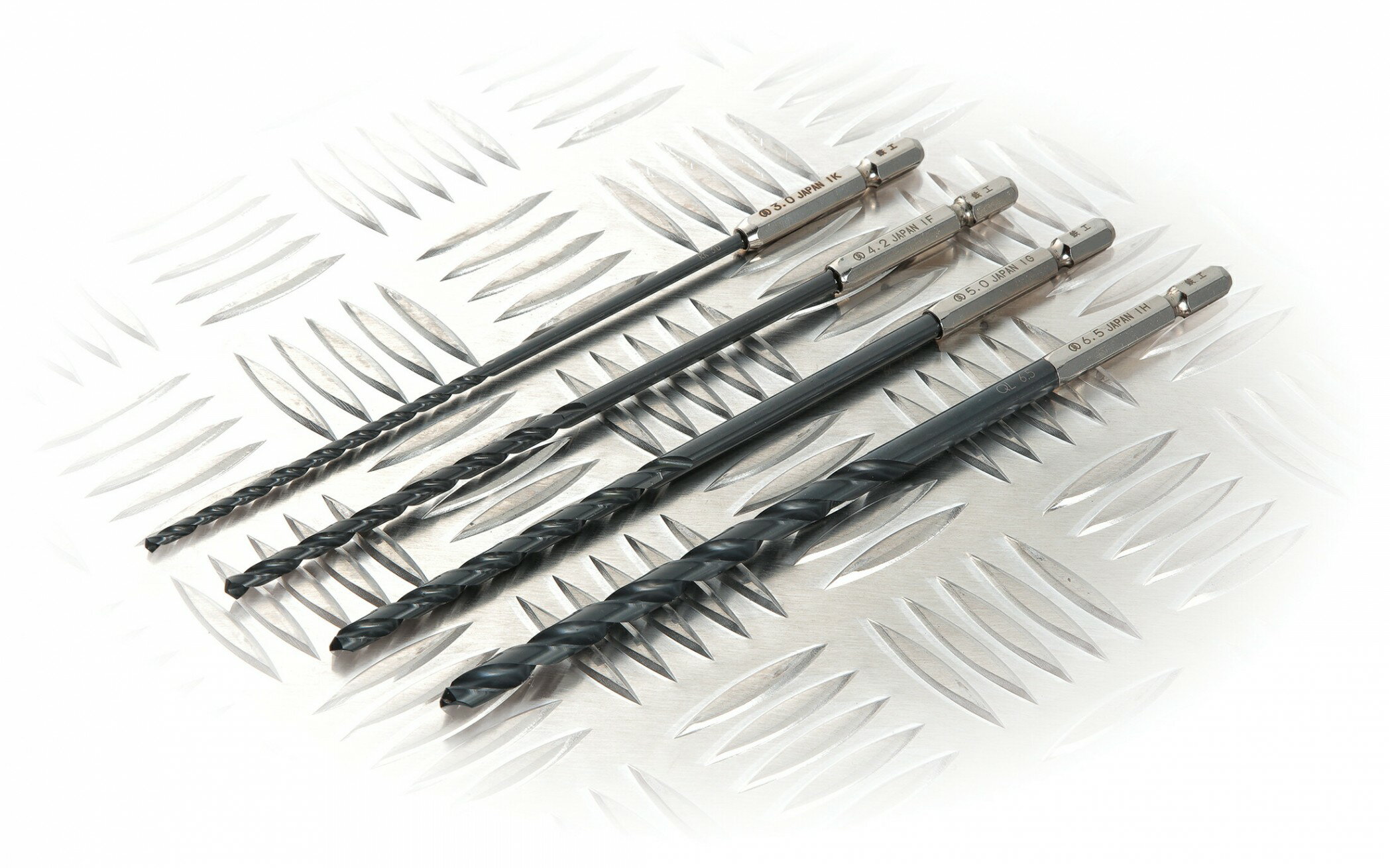 大西工業 6角軸鉄工用ドリルロング(NO.20L) サイズ 6mm 全長180mm 有効長100mm 020L-060