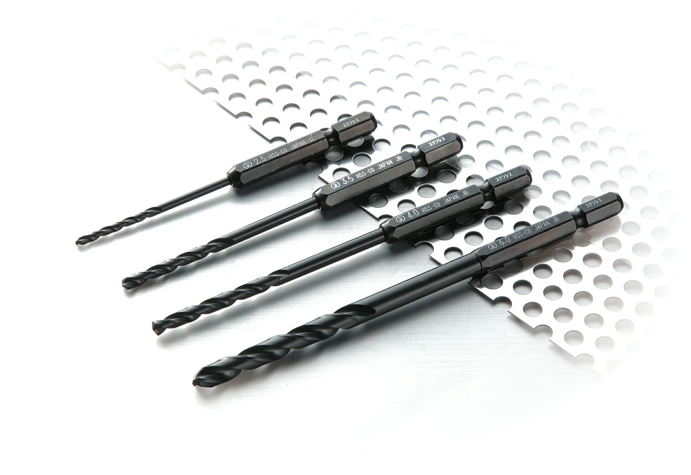 大西工業 6角軸ステンレス用ドリル(NO.26) サイズ 3.6mm 全長103mm 有効長34mm 026-036