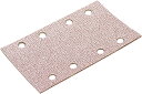 マキタ(makita) サンディングペーパー 粗仕上 #60 マジック式 10枚入り 93×185mm (吸じん穴付) A-31295