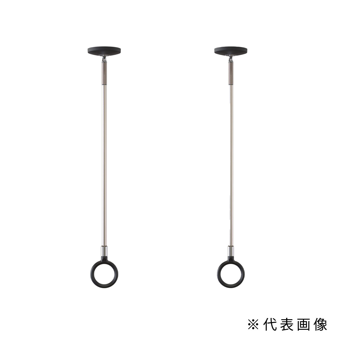 室内物干し ホスクリーン SPCSS-BK 2本入り ブラック 川口技研 受注生産品(納期:約2週間) 長さ/220ミリ