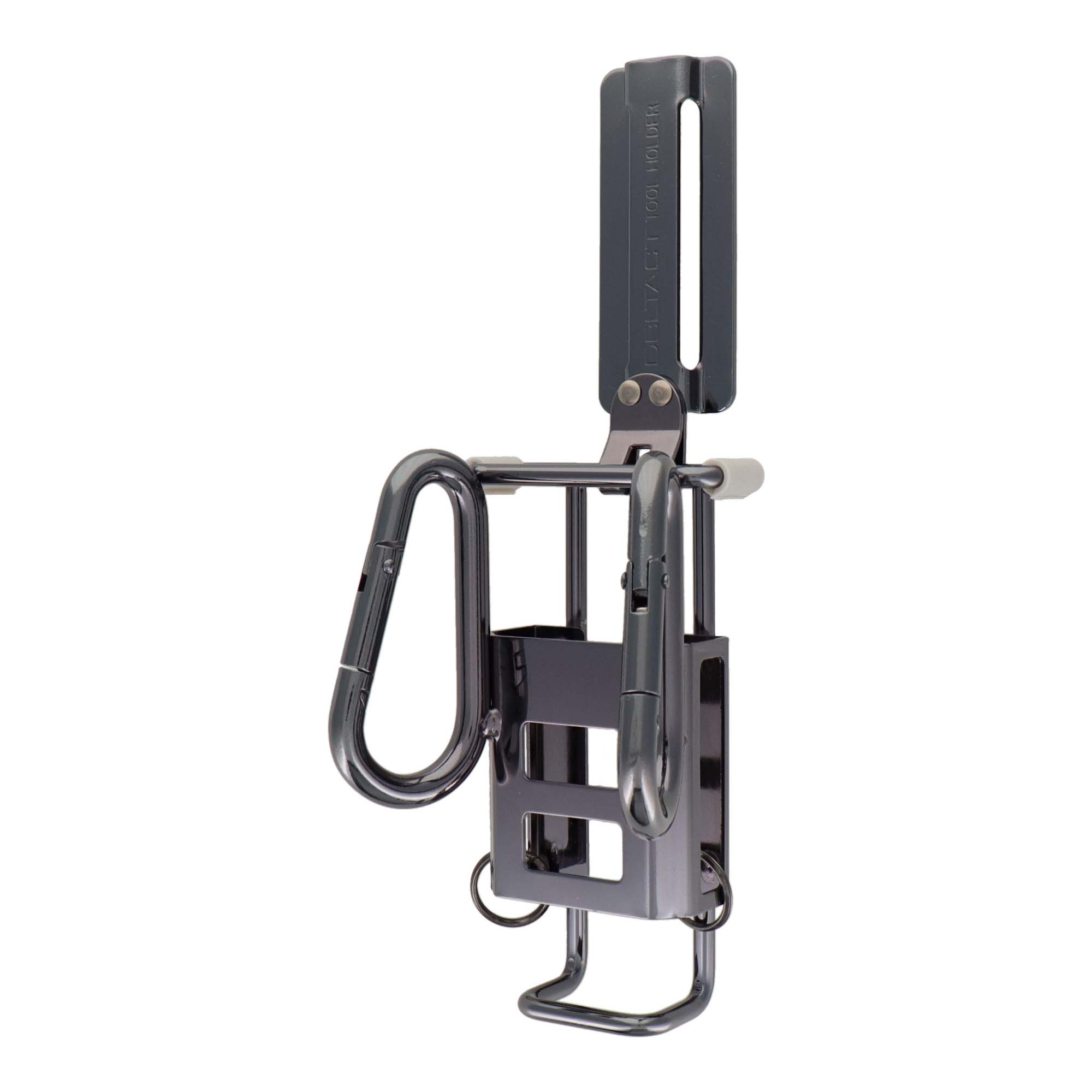 DBLTACT ミニカッター差し＆カラビナ ガンメタ DT-TMC220G 滑り止め機能