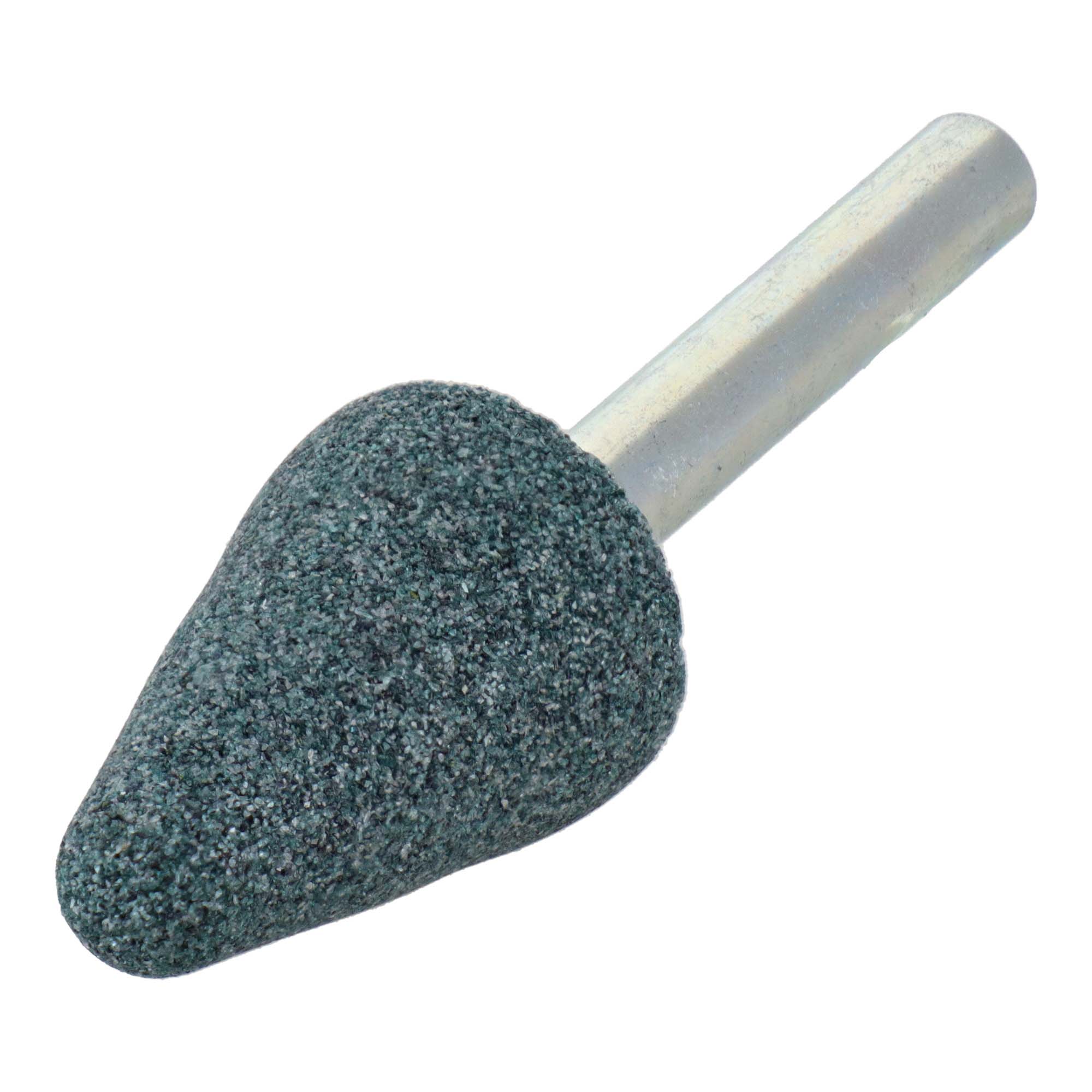 H&H GC-15H 軸付砥石 傘型 #80 GC-15H