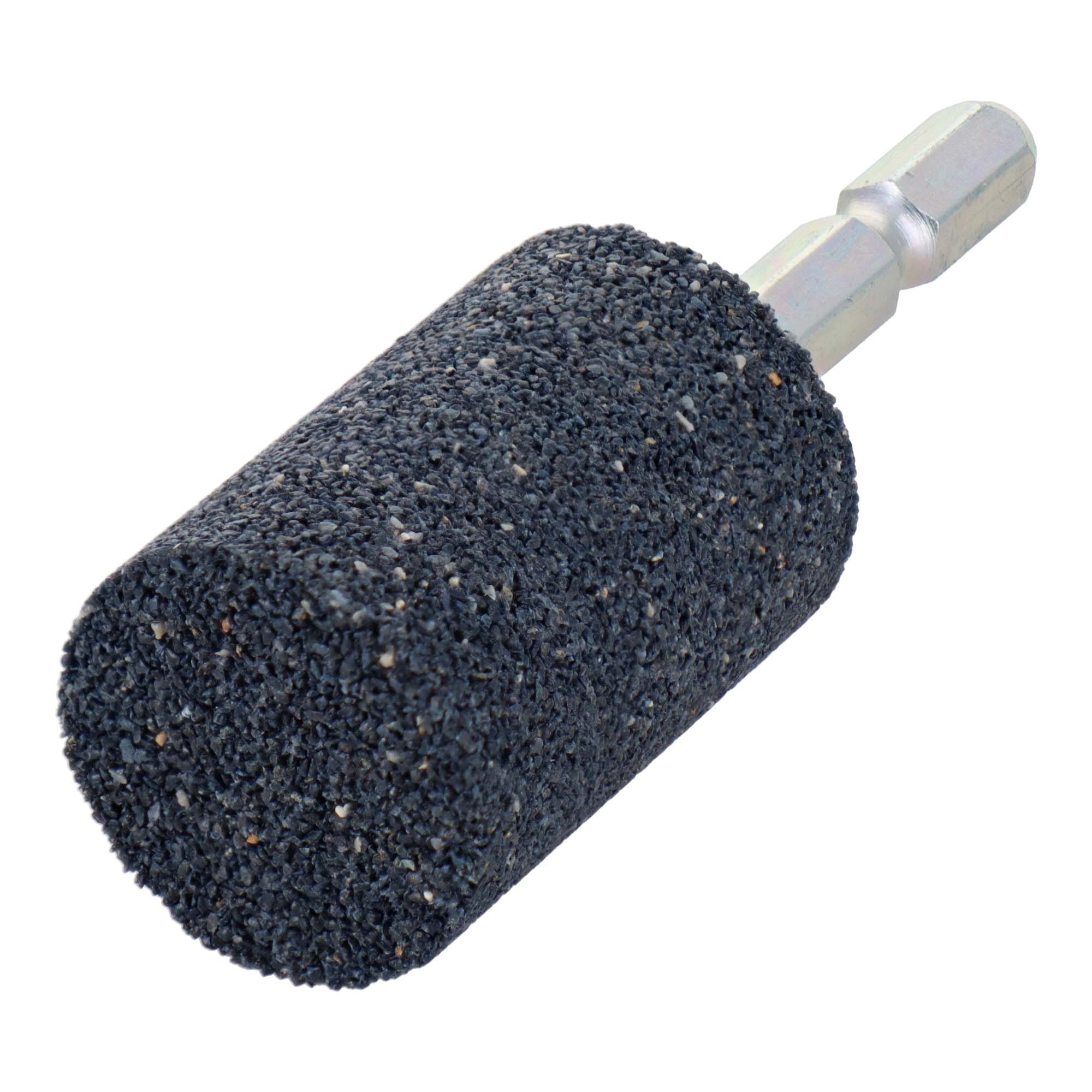 H&H A6-23 六角軸軸付砥石 円筒型 #36 A6-23 一般金属の切削用