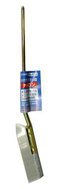 H&H メンテナンスブラシ A型 ナイロン #67K 6mmのブラシ幅で長寿命 柄は補強金具付で強度UP