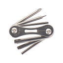 trad 6pcs.六角棒レンチ&ドライバーセット TSDH-6 ステンレス製なのでサビにくい ナイフ式と携帯に便利です