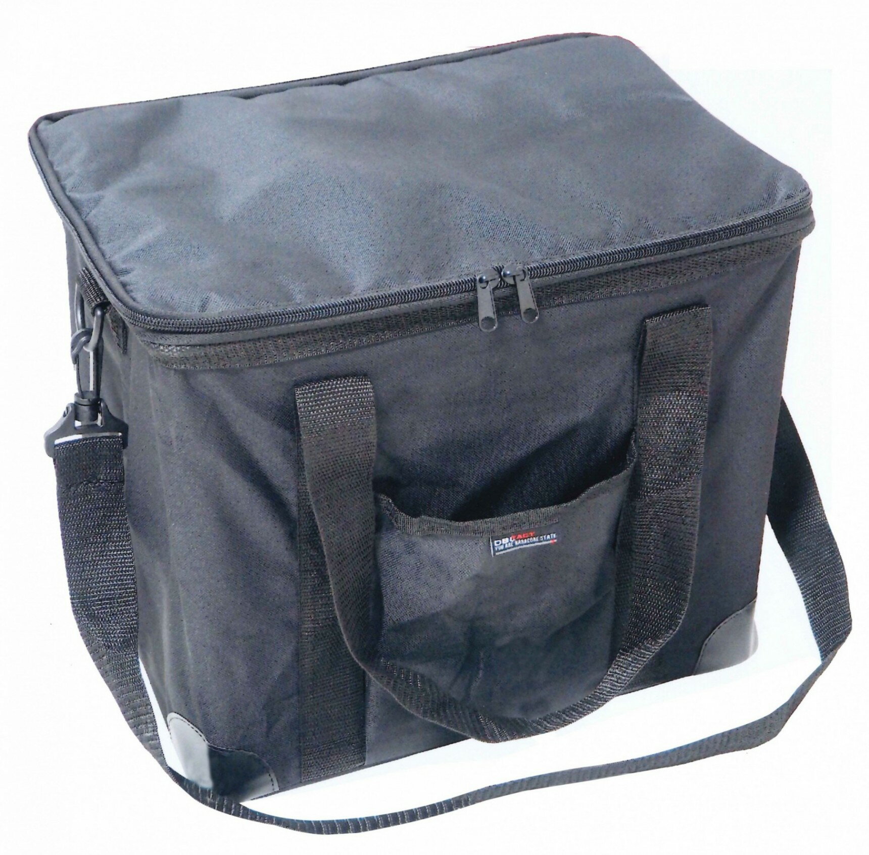 DBLTACT 蓋付き折りたたみバケツ DTB-MF-BK 雨天時など収納物を保護する蓋付きの折りたたみバケツ