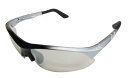 DBLTACT 保護メガネ シルバーミラー DT-SG-16SM 快適フィットのシルバーフレーム