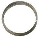 trad ステンレスカットワイヤーロープ ロープ径0.45mm×20m TSC-0452 カットタイプ 耐錆性・耐摩耗性に優れたステンレス