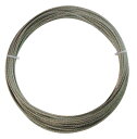 trad ステンレスカットワイヤーロープ ロープ径2.0mm×10m TSC-2010 カットタイプ 耐錆性・耐摩耗性に優れたステンレス