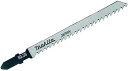 マキタ(makita) ジグソーブレード 木材(プラスチックも可)用 No.59 A-15752 全長 105mm 5枚入り 木材の高速切断、仕上げ