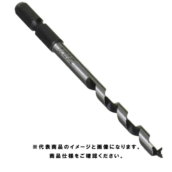 マキタ(makita) 3D木工ビット ロングサイズ 400mm 6.0mm×400mm 6.35mm六角軸 A-65187 溝長325mm 1